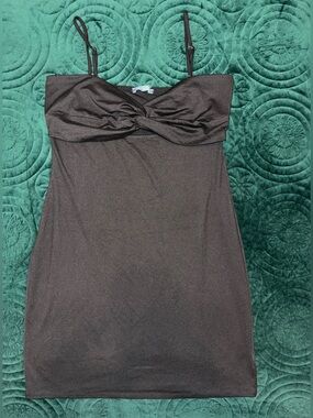Twist-Front LBD Dress